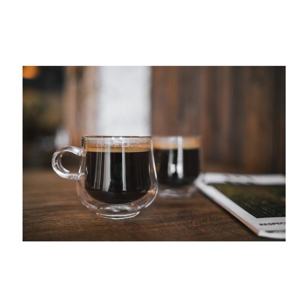 2 topelt seinaga kruusi komplekt, 250 ml - Vialli Design-image-4