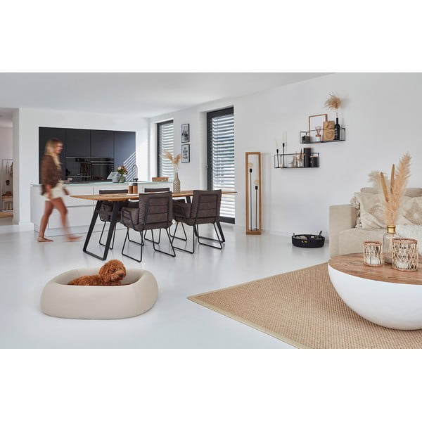 Helepruun koeravoodi 93x113 cm Barca Taupe M/L - MiaCara-image-3