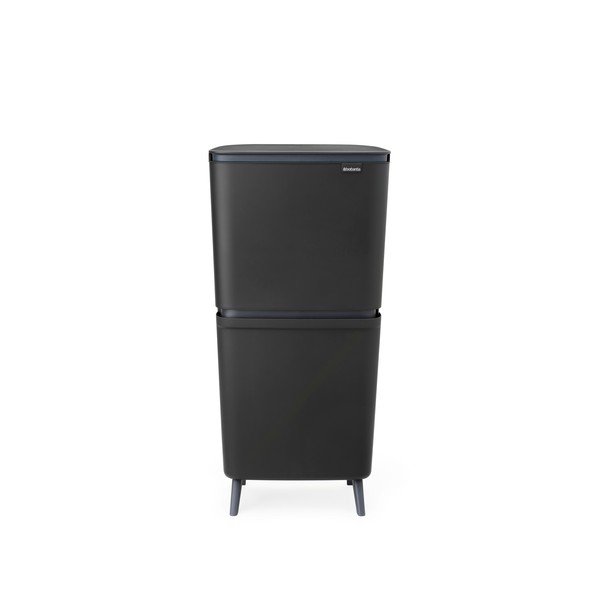Tumehall plastprügikast 25+10+10 l sorteeritud jäätmete jaoks SortUp Recycle Hi - Brabantia
