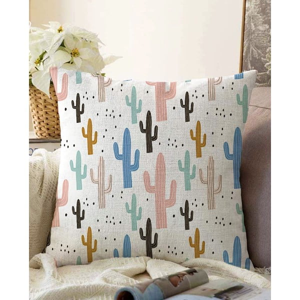 Puuvillasegust padjapüür Cacti, 55 x 55 cm - Minimalist Cushion Covers