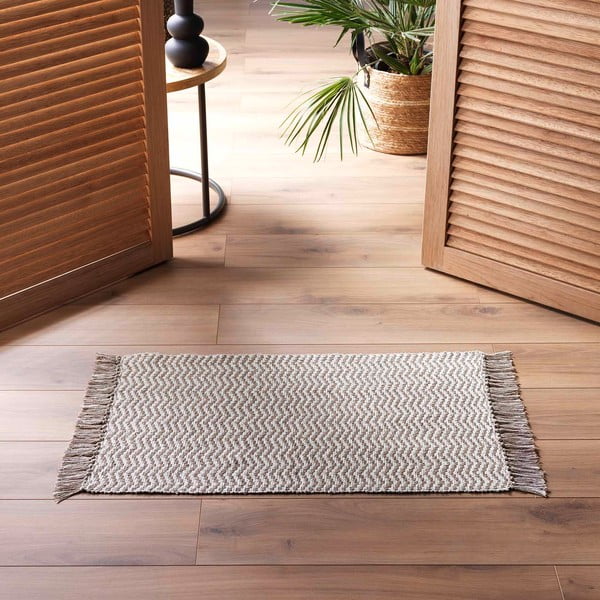 Helepruun pestav vaip 50x80 cm Alessia - douceur d'intérieur-image-1