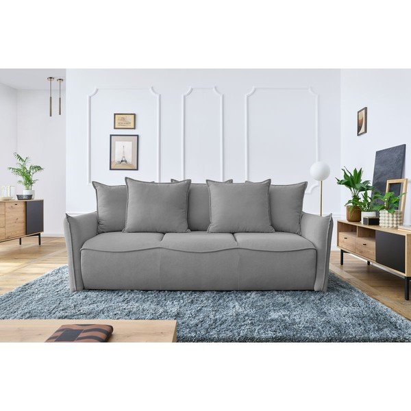 Helehall diivanvoodi 226 cm Leon – Bobochic Paris-image-1