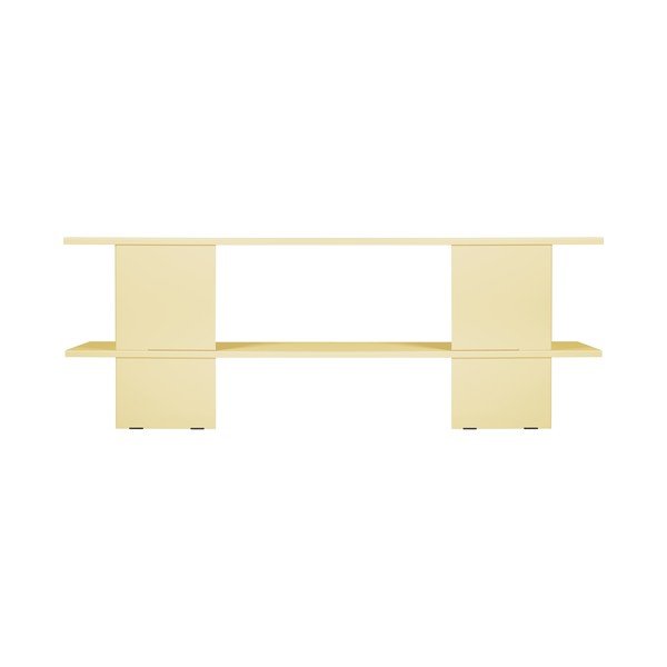 Kollane metallriiul 160x57x37 cm Hes - noo.ma-image-3