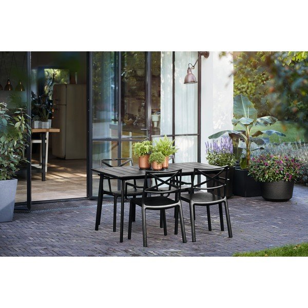 Must plastikust aiatool Metalix - Keter-image-2