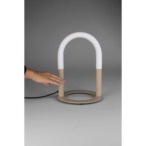 Beež metallist hämardatav LED laualamp (kõrgus 36 cm) Arch - Zuiver-image-4