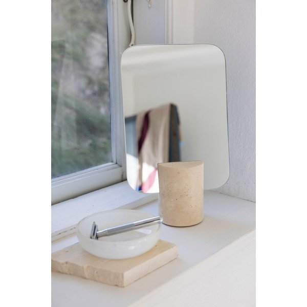 Kosmeetikapeegel 18x30 cm Travertine - Mette Ditmer Denmark-image-2