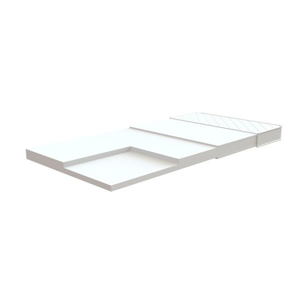 Lahe vahtplastist madrats lastele, 90 x 200 cm Basic Cool - Vipack-image-1