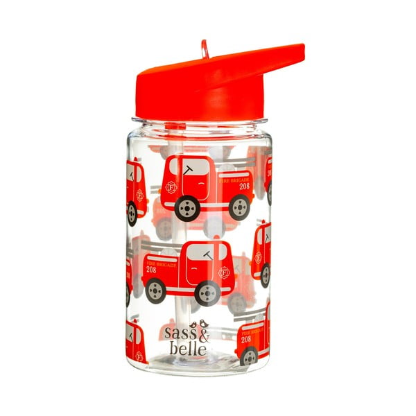 Beebi veepudel Drink Up Engine, 400 ml Fire Engine - Sass & Belle-image-3