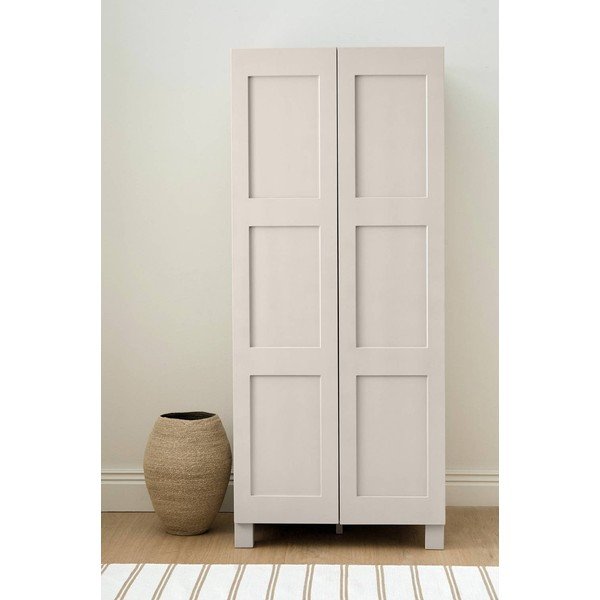 MDF-ist hallikasbeež rippuv riidekapp 80x190x61 cm Ben - Ellos Home-image-3