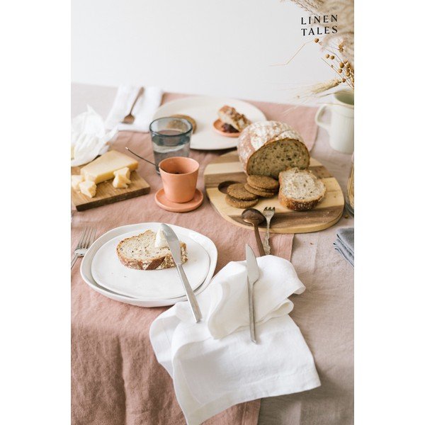 2 valge linase salvrätiku komplekt - Linen Tales-image-1