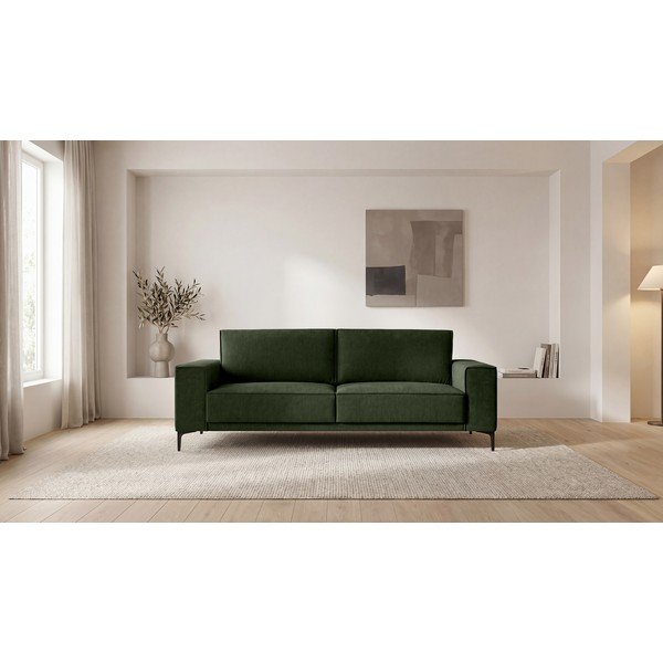 Roheline šenillist diivan 224 cm Copenhagen - Scandic-image-4