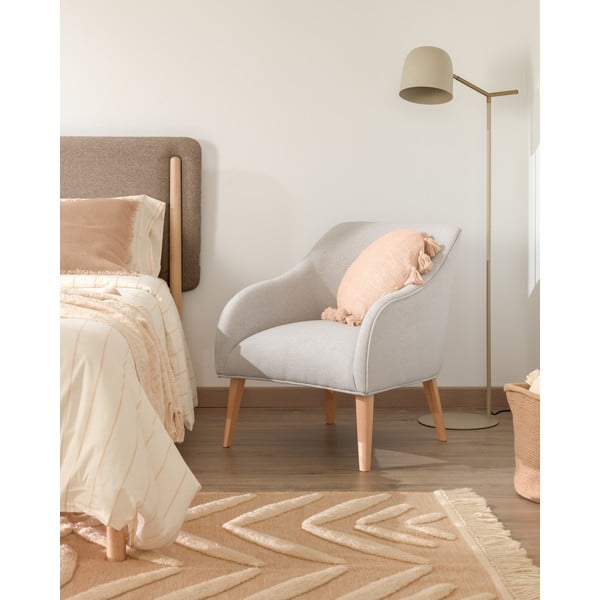 Beež põrandalamp Alish - Kave Home-image-1