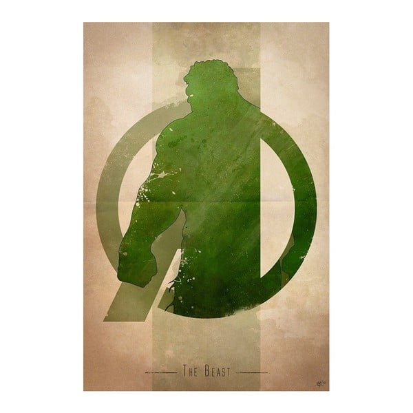 Plakát The Art of TV & Film Hulk A