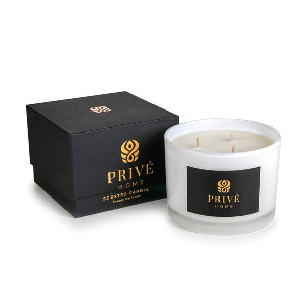 Lõhnastatud sojaküünal, põlemisaeg 35 h Safran - Ambre Noir - Privé Home-image-2