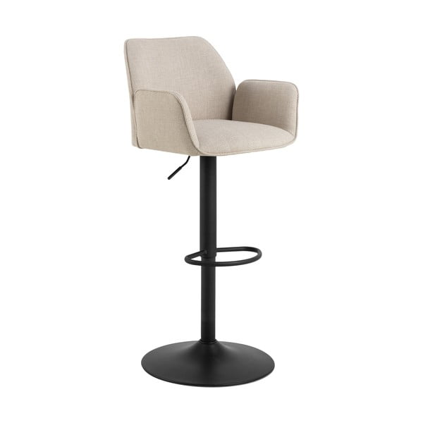 Beež reguleeritava kõrgusega/käetugedega baaritool (istme kõrgus 85 cm) Glenda - Actona