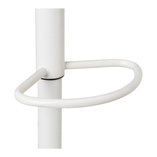 Valged kunstnahast reguleeritava kõrgusega baaritoolid 2tk komplektis (istme kõrgus 72 cm) - Casa Selección-image-3