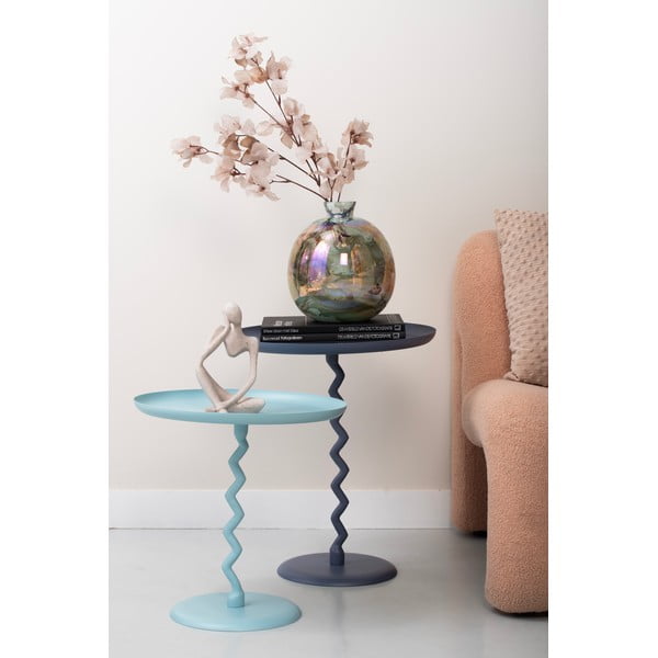 Metallist ümmargune hoiulaud ø 44 cm Zig Zag - Leitmotiv-image-1