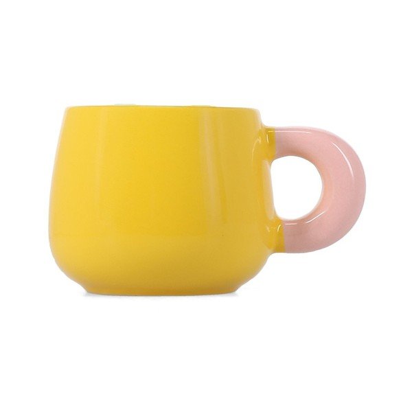 Kollane portselanist kruus 470 ml Coco - ONA