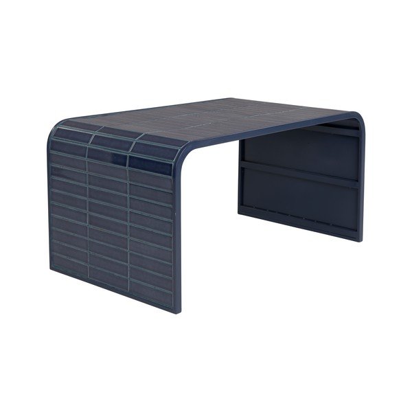 Sinine keraamiline diivanilaud 47x80 cm Tiles - Zuiver