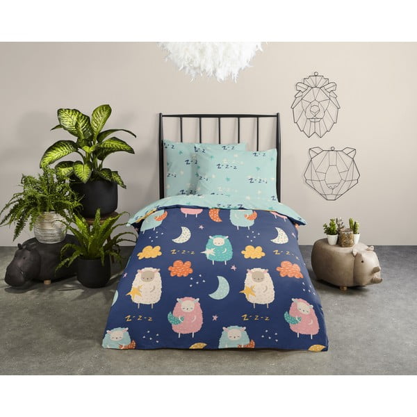 Puuvillane lastevoodipesu üheinimesevoodile 100x135 cm - Good Morning-image-1