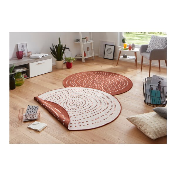 Punane välivaip , ⌀ 140 cm Bali - NORTHRUGS-image-2