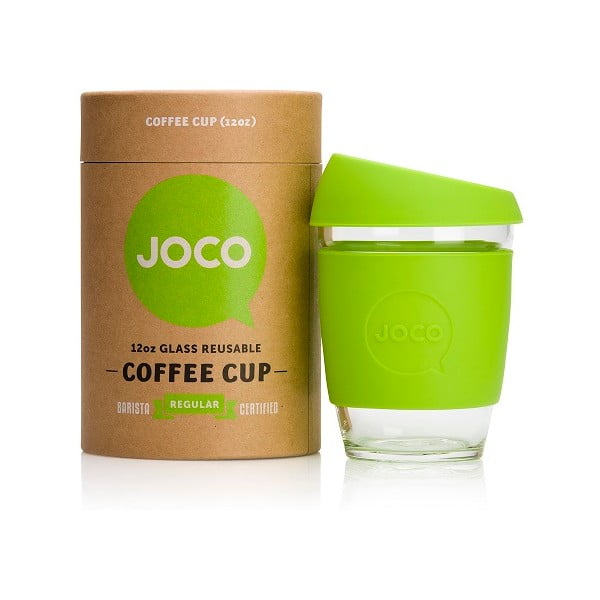 Cestovní hrnek na kávu Joco Cup 340 ml, limetkový