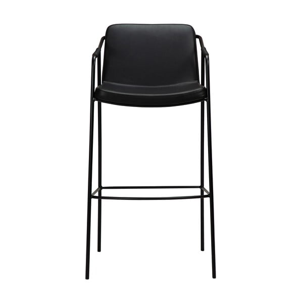 Mustast kunstnahast baaritooli , kõrgus 105 cm Boto - DAN-FORM Denmark-image-1