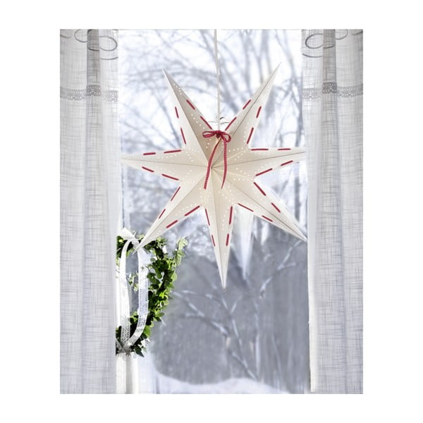 Valge jõuluvalgustuse kaunistus, ø 60 cm Vira - Star Trading