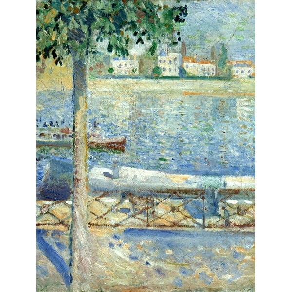 Edvard Munchi reproduktsioon - Seine Saint-Cloudi ääres, 45 x 60 cm. Edward Munch - The Seine at Saint-Cloud - Fedkolor