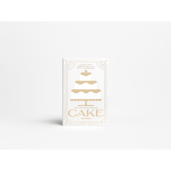 Valged/hõbedased roostevabast terasest magustoidukahvlid The Essentials Cake Tools - Printworks-image-4