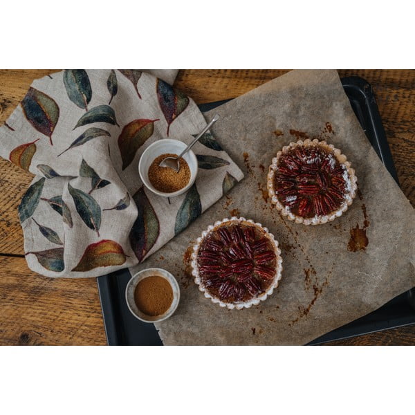 Riidest lauamatt 45x45 cm Golden Fall - Linen Tales-image-3