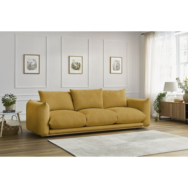 Kollane diivan 265 cm Ernest - Bobochic Paris-image-1