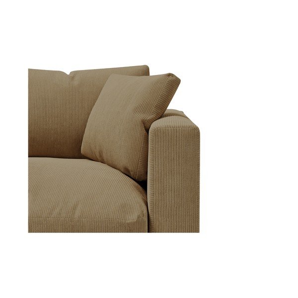 Beeži kordvillane diivan 220 cm Comfy - Scandic-image-2