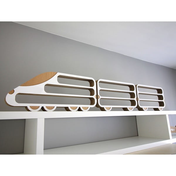 Komplekt, mis koosneb 3 riiulist Vedurist ja 2 vagunist - Unlimited Design for kids-image-1