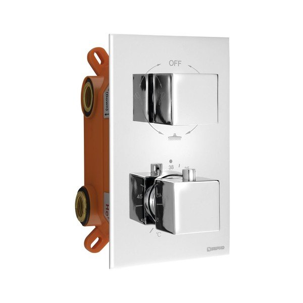 Hõbe dušisegisti (3 väljundit) Latus - Sapho-image-1