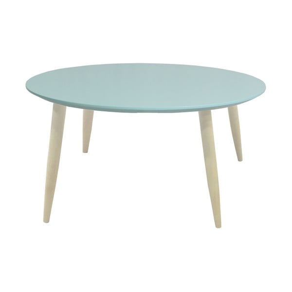 Šedý odkládací stolek 13Casa Pastel, Ø 58 cm