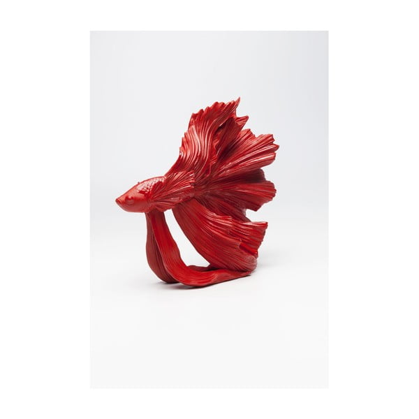 Punane dekoratiivne kuju Betta Fish - Kare Design