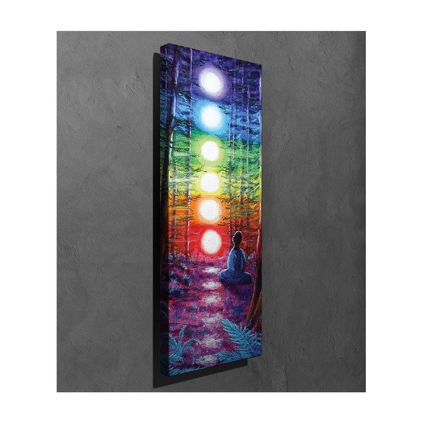 Seinamaal lõuendil Valgus, 30 x 80 cm - Wallity-image-2