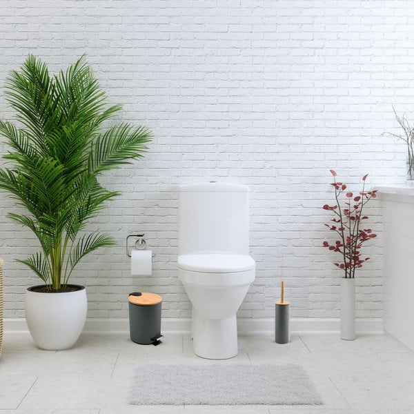 Tumehall terasest prügikast 5 l Adonis - Spirella-image-1