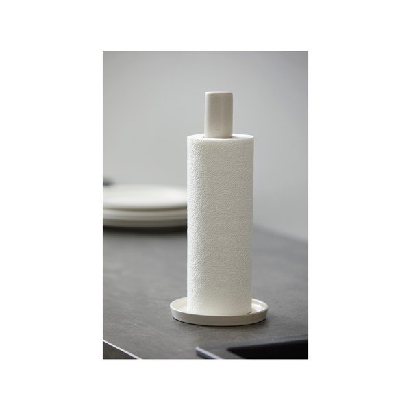 Valge/must kiviplaat majapidamispaberi stend ø 13 cm – Bitz-image-3
