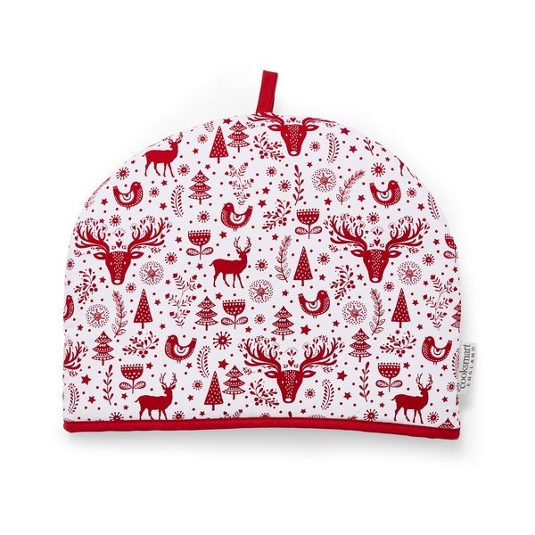 Puuvillane jõulukate teekannule A Nordic Christmas - Cooksmart ®-image-1