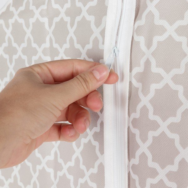 Beež rippuv kleidikott , kõrgus 100 cm - Compactor-image-1