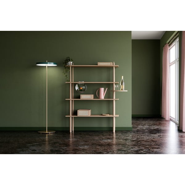 Tumeroheline dimmerdatav LED põrandavalgusti metallist lambivarjuga (kõrgus 151 cm) Asteria Floor - UMAGE-image-1