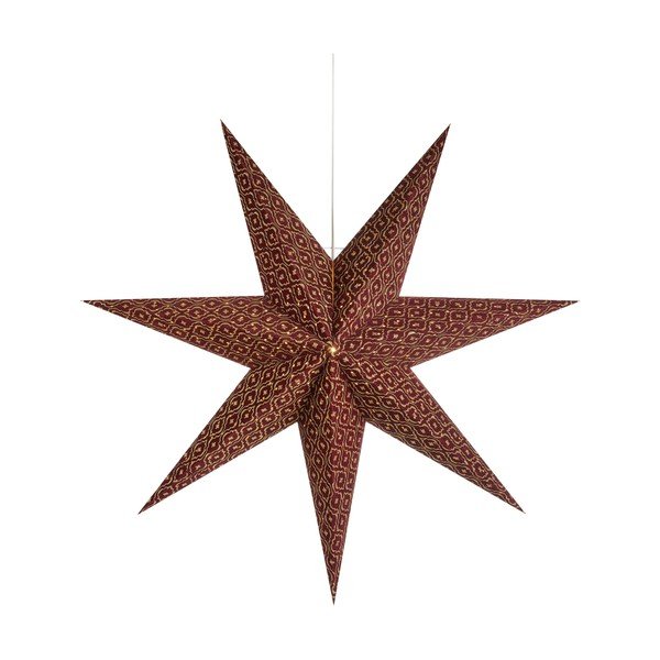 Bordoopunane jõulumotiividega rippuv valguskaunistus Baroque - Markslöjd