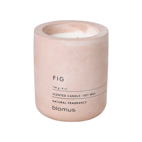 Lõhnastatud sojaküünal, põlemisaeg 24h Fraga: Fig - Blomus