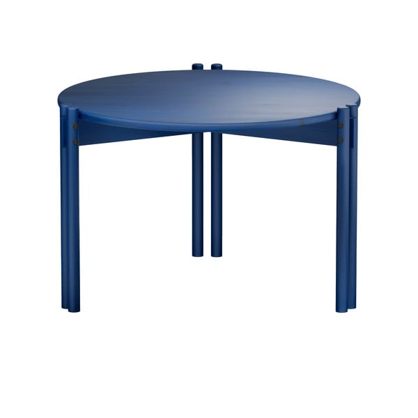 Sinine ümmargune kohvilaud ø 60 cm Sticks - Karup Design
