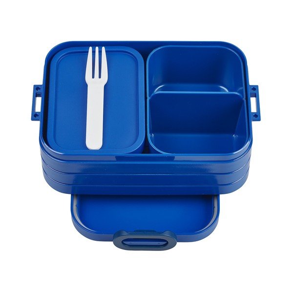 Suupistekarp koos kahvliga 3 tk Vivid blue - Mepal
