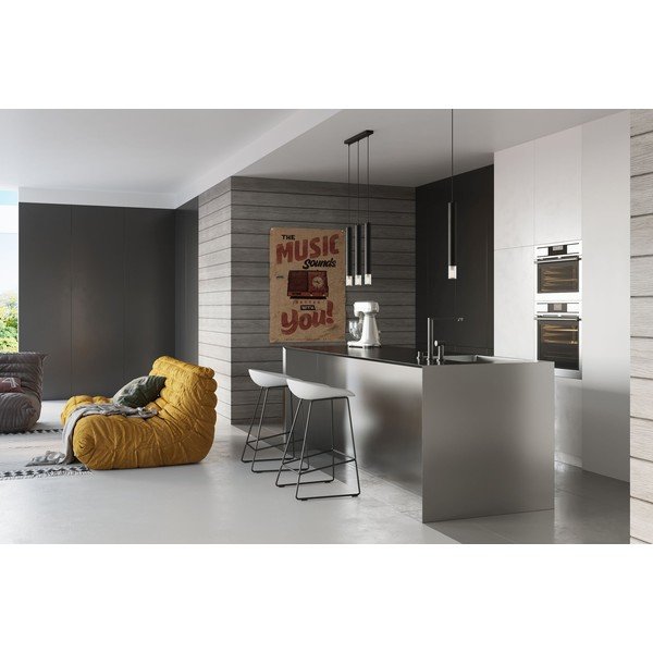 Must metallist rippvalgusti ø 8 cm Vittoria - Sollux-image-3