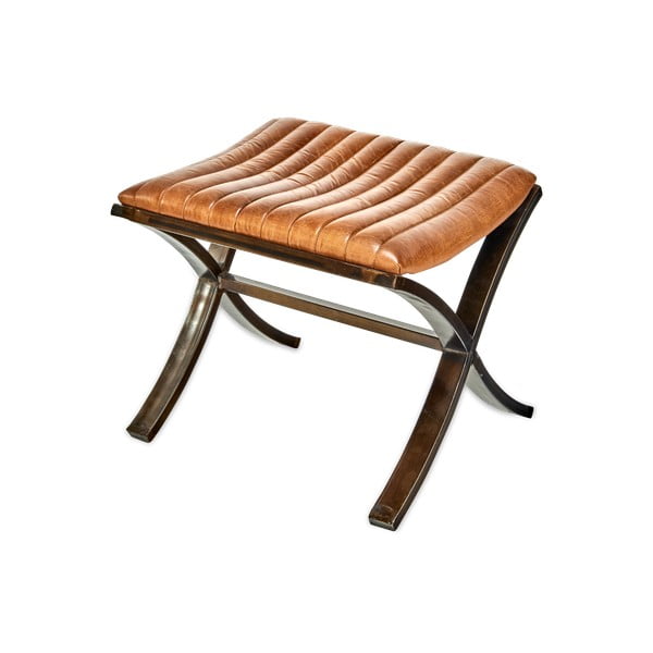 Nahast tool , kõrgus 39 cm Narwana - Nkuku