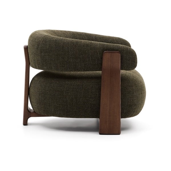 Roheline šenill-tool Granite - Kave Home-image-3